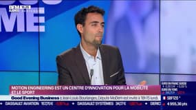 Matthieu Alfano (Motion Engineering) : Motion Engineering, un centre d'innovation pour la mobilité et le sport - 17/12