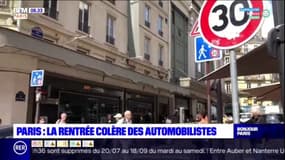 Paris: la rentrée colère des automobilistes