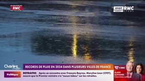 Records de pluie en 2024 dans plusieurs villes de France