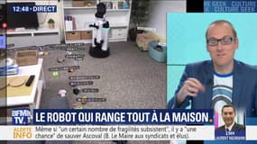 Un robot qui range tout dans la maison