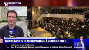 8 minutes 46 de silence en hommage à George Floyd lors d'une cérémonie à Minneapolis 