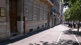 Boulevard d'Athènes, à Marseille, où Jérémie a été poignardé le vendredi 9 août.