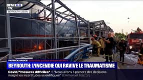 Liban: cinq semaines après l'explosion, un important incendie s'est déclaré au port de Beyrouth