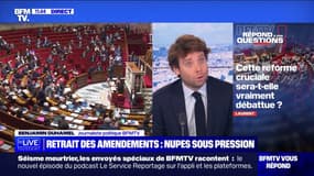 L'article 7 de la réforme des retraites, qui prévoit le recul de l'âge de départ à 64 ans, sera-t-il débattu? BFMTV répond à vos questions