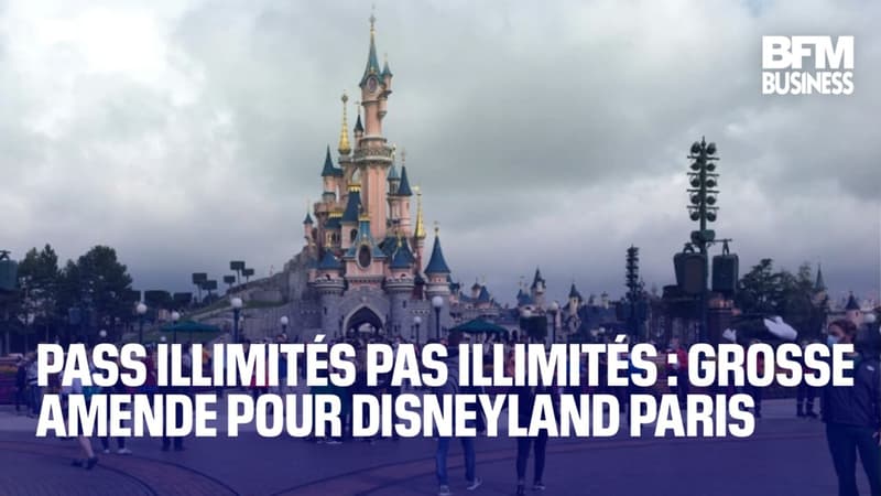 Pass illimités... pas illimités: grosse amende pour Disneyland Paris