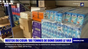 Restos du Cœur: 180 tonnes de dons récoltés dans le Var