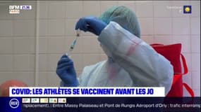 Covid-19: les athlètes se vaccinent avant les Jeux olympiques