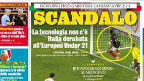 "Scandale", titre la Gazzetta dello Sport sur sa une ce vendredi 23 juin 2023