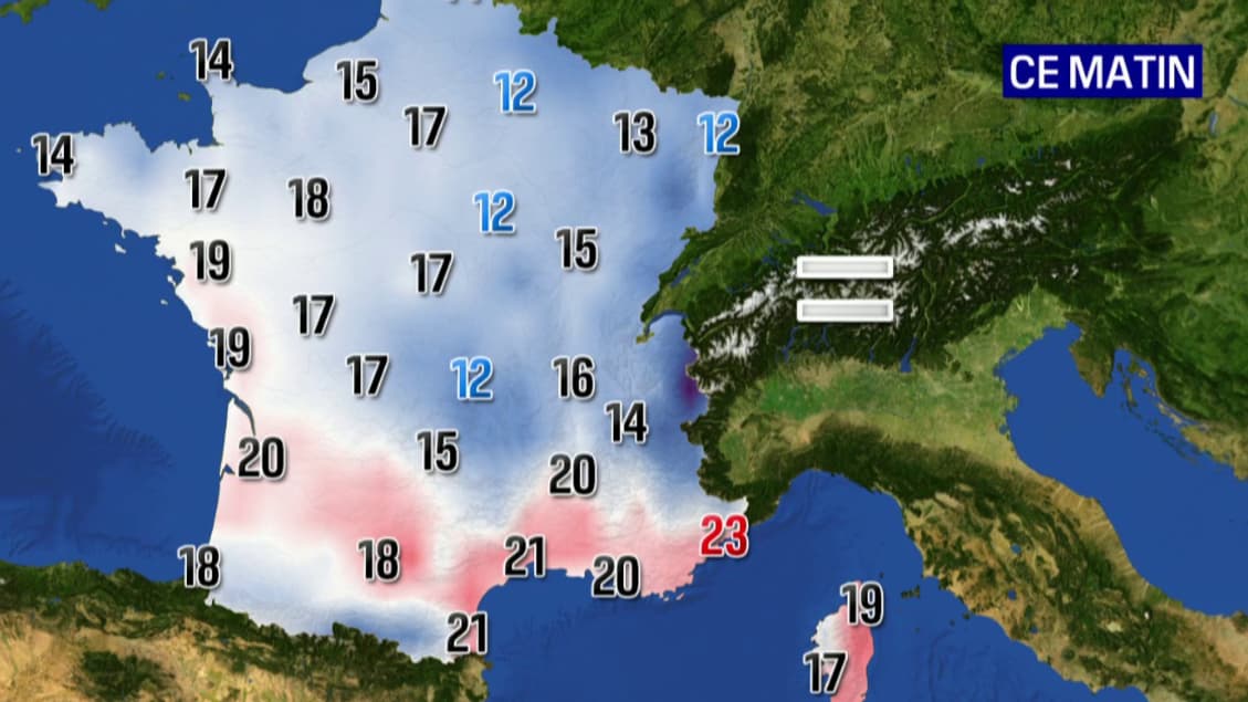 Il fera encore frais dans la matinée ce lundi 11 juillet 2022 Il fera encore frais dans la matinée ce lundi 11 juillet 2022