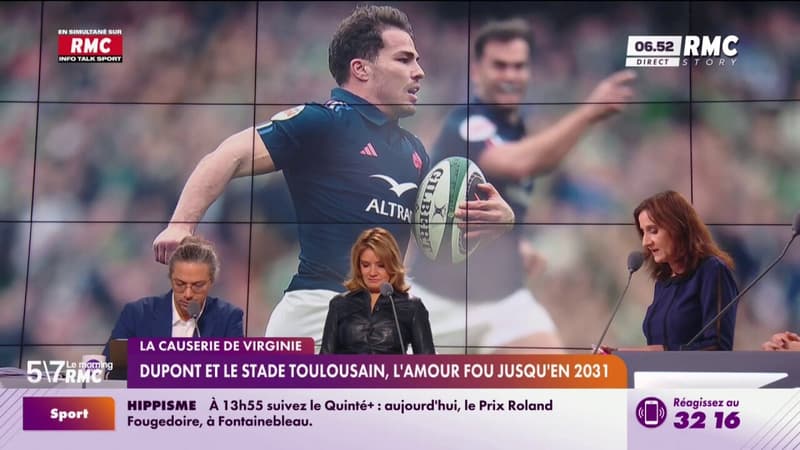 La Causerie - Dupont et le stade toulousain, l'amour fou jusqu'en 2031