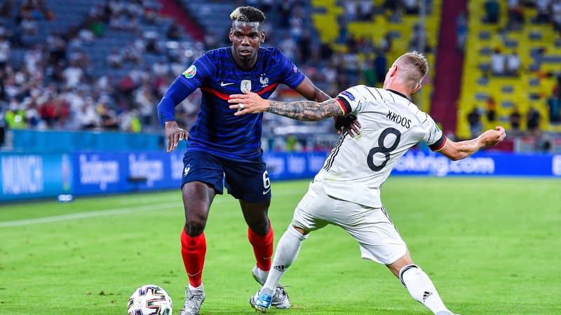 France-Allemagne: "On va chercher la coupe", promet Pogba à sa mère