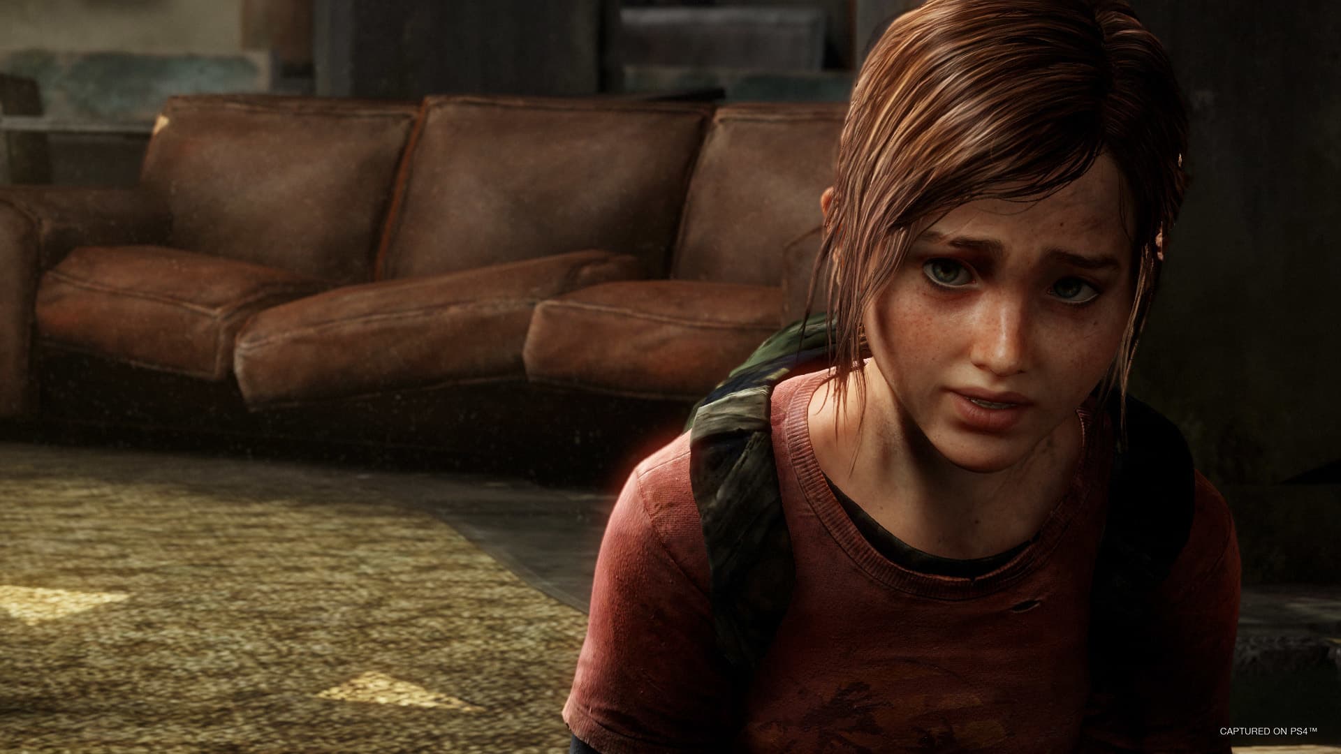 Le personnage d'Ellie dans The Last of Us Remastered (2014)