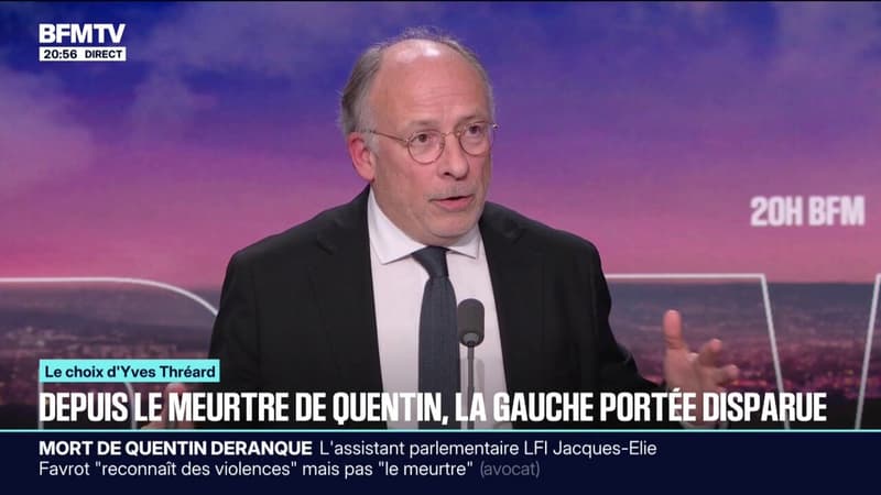 LE CHOIX D'YVES - Depuis la mort de Quentin Deranque, la gauche portée disparue