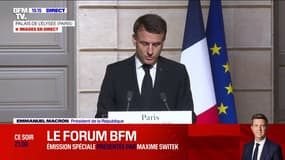 Emmanuel Macron: la Moldavie "subit de plein fouet les conséquences humaines et économiques de la guerre d'agression russe"