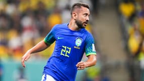 Everton Ribeiro lors du match Brésil-Cameroun (0-1, Coupe du monde 2022), le 2 décembre 2022