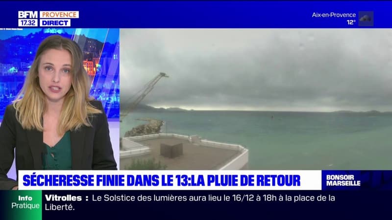 Après un épisode de sécheresse inédit, la pluie de retour dans les Bouches-du-Rhône