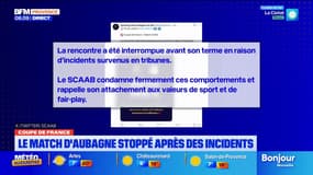Coupe de France : le match d'Aubagne Air-bel stoppé après des incidents en tribunes