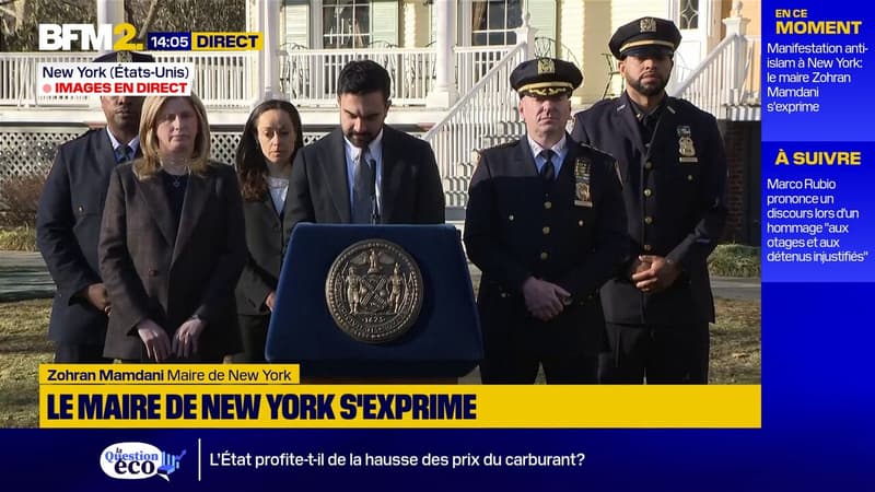 Engins explosifs à New York: "Un troisième dispositif suspect dans un véhicule", annonce Zohran Mamdani
