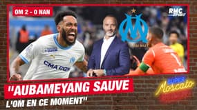 OM 2-0 Nantes : "Aubameyang sauve l'OM en ce moment" reconnaît Di Meco 