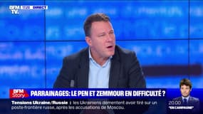 Parrainages: Jean-Lin Lacapelle, porte-parole de Marine Le Pen, affirme n'avoir jamais rencontré "une opposition comme celle-là"