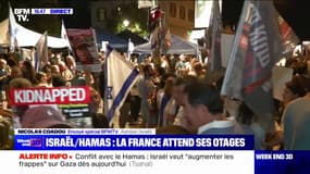 Israël: plusieurs familles d'otages manifestent dans les rues d'Ashdod