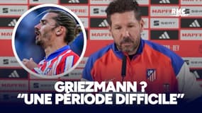 Atlético : Griezmann ? "Tout le monde peut connaître une période difficile" défend Simeone