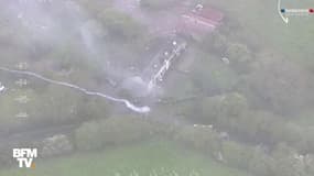 NDDL: la gendarmerie diffuse des images de son hélicoptère visé par des fusées