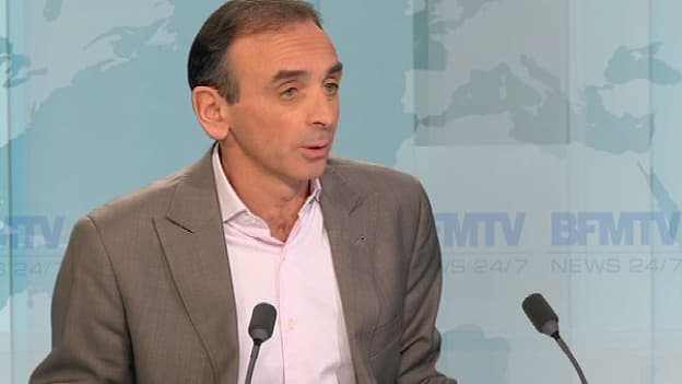 Eric Zemmour, invité de BFMTV en mars 2013.