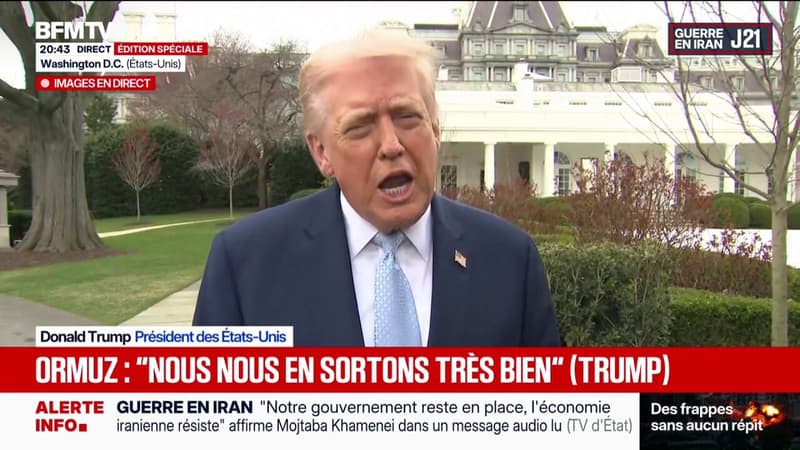 Image pour l'article : Guerre au Moyen-Orient: "Je crois que nous avons gagné" contre l'Iran, déclare Donald Trump
