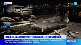 Incendie dans le port de Saint-Laurent-du-Var: une enquête ouverte pour destruction de bien par moyen dangereux
