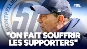 Montpellier 1-4 Lyon : "On fait souffrir les supporters" Gasset amer après la défaite