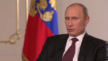 Russie, allié pour l'instant indéfectible du gouvernement syrien, a jugé inacceptable la proposition française d'une résolution à l'ONU. Ici son président Vladimir Poutine.