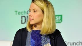 Marissa Mayer attend des jumelles.