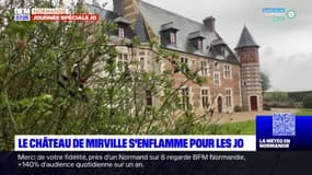 Seine-Maritime: le château de Mirville se prépare à accueillir la flamme olympique