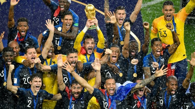 Les Bleus vainqueurs du Mondial 2018 Les Bleus vainqueurs du Mondial 2018