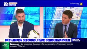 Cédric Bonnot, un Marseillais champion de France de footgolf