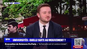 Mobilisation propalestinienne à Sciences Po: "Ce sont des étudiants d'extrême gauche radicalisés qui ne veulent même plus débattre", pour Quentin Coton (responsable du syndicat UNI à Sciences Po)
