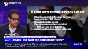 Crack à Paris: "On a des personnes qui reviennent dans le circuit (...) le soin se met en place", affirme le docteur Amine Benyamina (président de la Fédération Française d’Addictologie)