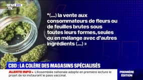 Les vendeurs de CBD en colère après l'interdiction de commercialisation de fleurs ou de feuilles dérivées du chanvre