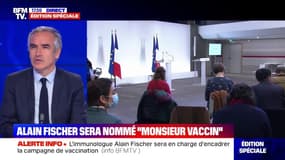 L'immunologue Alain Fischer sera en charge d'encadrer la campagne de vaccination (info BFMTV)