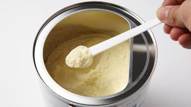2000 boîtes de lait infantile Premibio font l'objet d'un rappel. (image d'illustration)