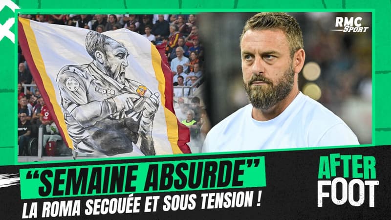 De Rossi viré, chaos et tensions... Crochet revient sur la "semaine absurde" vécue par la Roma