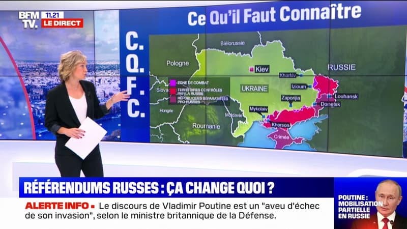 Référendums d'annexion par la Russie: ça change quoi?