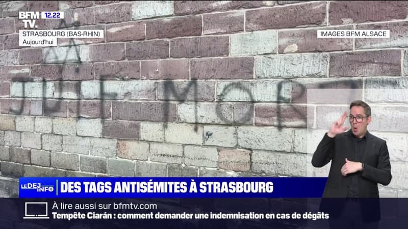 Des tags antisémites découverts sur les murs d'une école de Strasbourg