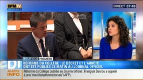 Publication du décret sur la réforme du collège: "ça clôt le bec à toute opposition !" - 20/05