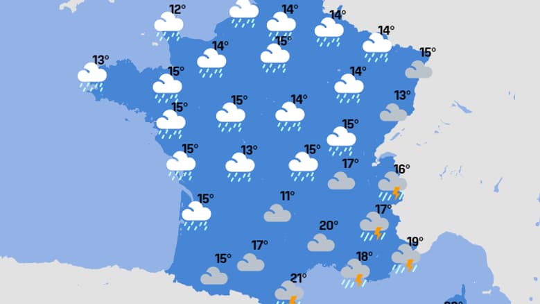 Les prévisions pour ce lundi 24 mai Les prévisions pour ce lundi 24 mai