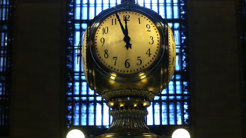 Deux des complices présumés se retrouvaient sous cette horloge dans la Gare centrale de New York pour fomenter leur coup.