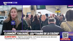 LE REPORTAGE DU 20H - SNCF: des "trains de la colère" pour réclamer des investissements sur les lignes Paris-Orléans-Limoges-Toulouse (POLT) et Paris-Clermont-Ferrand