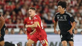 Florian Wirtz avec Liverpool contre les Yokohama Marinos  en amical, le 30 juillet 2025