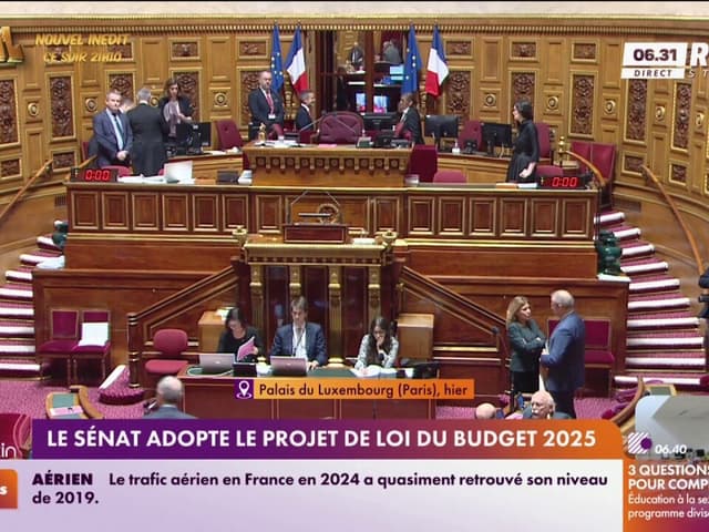 Le Sénat adopte le projet de loi du budget 2025 prochaine étape, la commission mixte paritaire